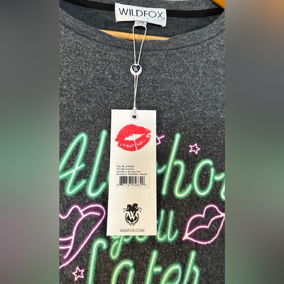 WILDFOX ALCOHOL YOU LATER SWEATSHIRT - Picture 4 of 4